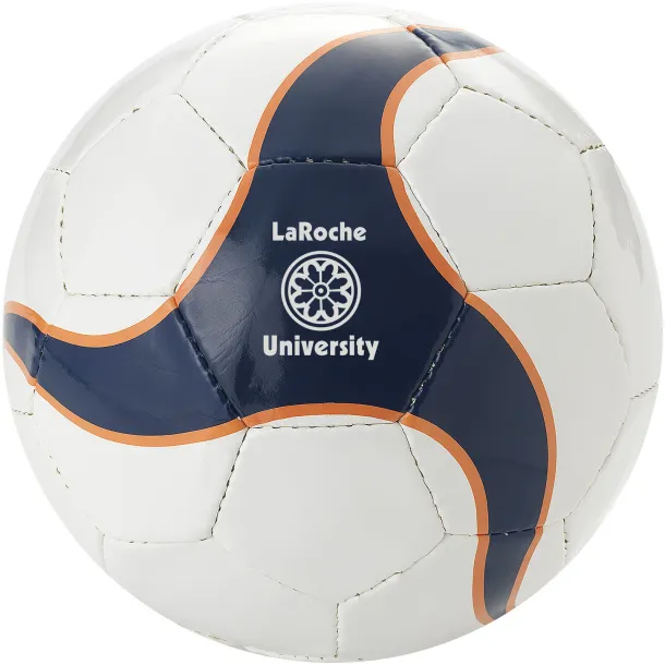 Laporteria size 5 football - Slazenger White Navy Blue