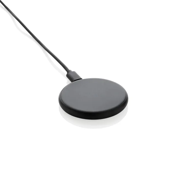 Magnapad 15W magnetna 3u1 podloga za punjenje od RCS reciklirane plastike - XD Collection Crna 