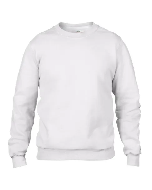  ADULT CREWNECK FLEECE - Anvil White