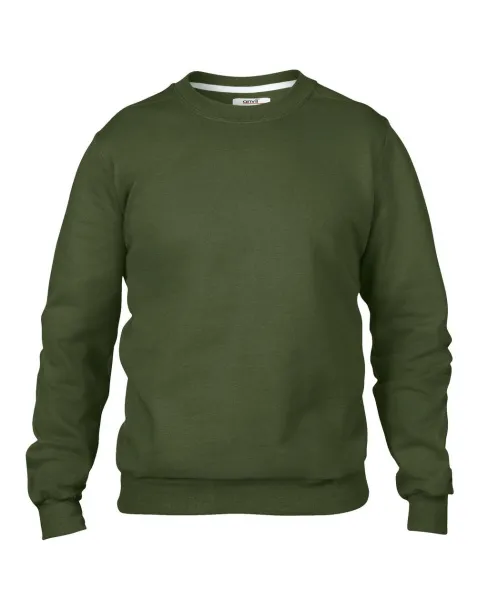  ADULT CREWNECK FLEECE - Anvil City Green