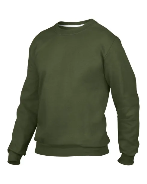  ADULT CREWNECK FLEECE - Anvil City Green