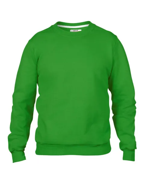  ADULT CREWNECK FLEECE - Anvil Green Apple