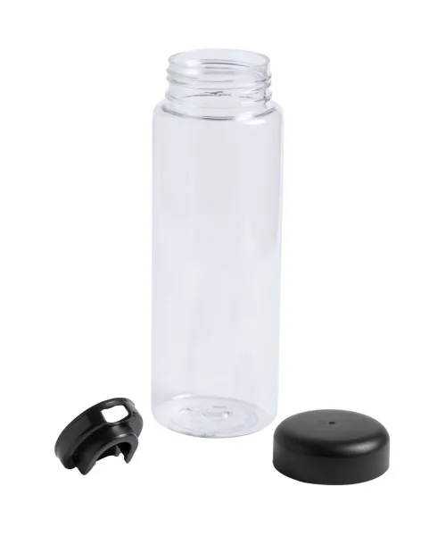 Kabort sport bottle Black Transparent