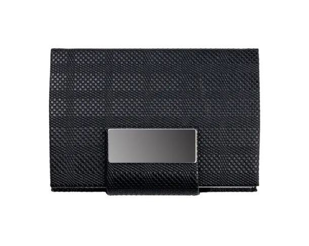 VEGAS Business card holder Black