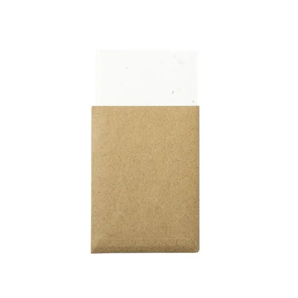  Memo holder, sticky notes, seed paper white