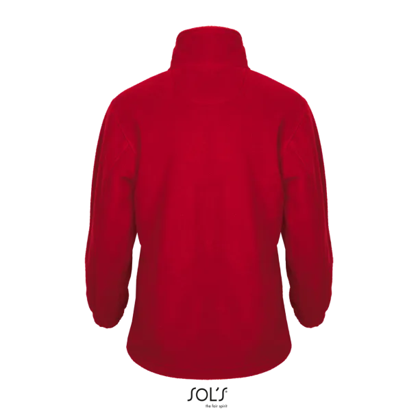 SOL'S NORTH KIDS' ZIPPED FLEECE JACKET - SOL'S Red