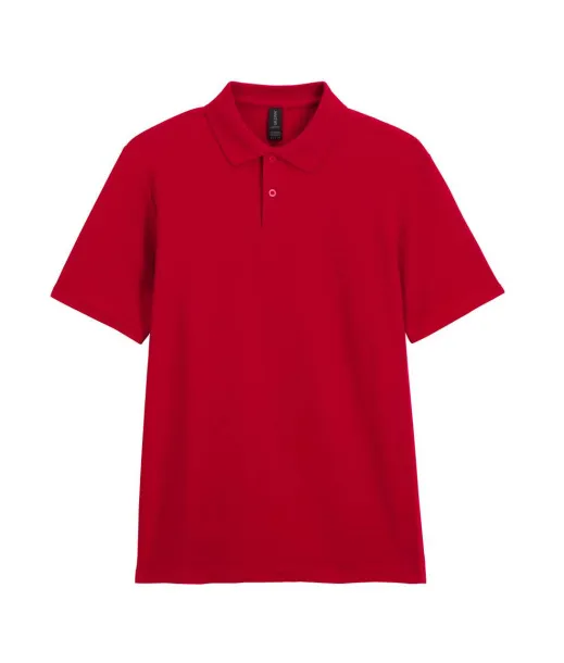  SOFTSTYLE® muška polo pique majica kratkih rukava, 177 g/m² - Gildan Cherry Red