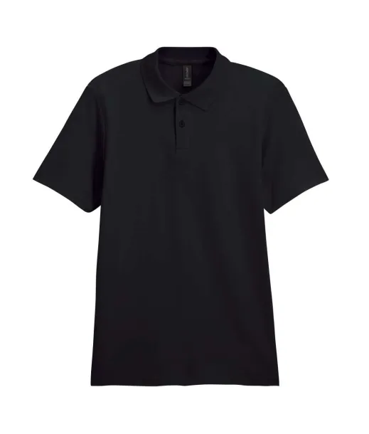  SOFTSTYLE® ADULT DOUBLE PIQUÉ POLO - Gildan Black