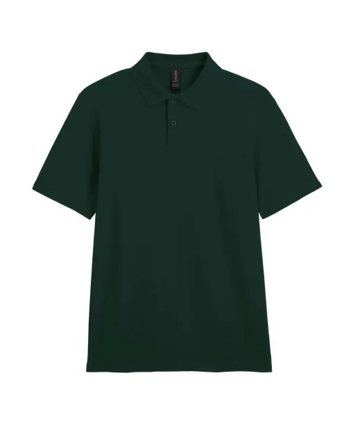  SOFTSTYLE® ADULT DOUBLE PIQUÉ POLO - Gildan Šumski zelena