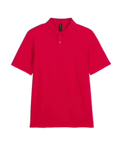  SOFTSTYLE® muška polo pique majica kratkih rukava, 177 g/m² - Gildan Crvena