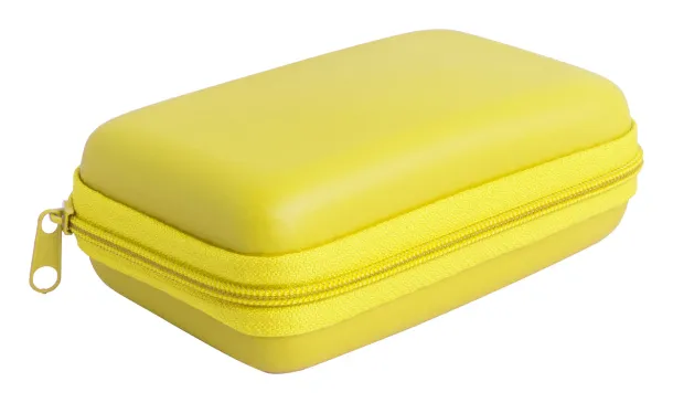 Rebex USB charger and power bank set Yellow