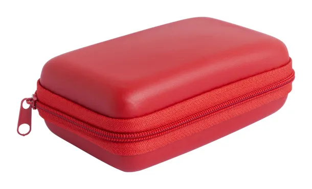 Rebex USB charger and power bank set Red