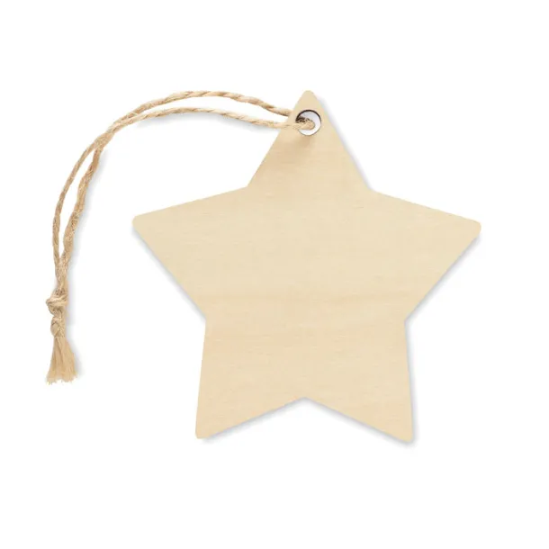 KAZARI Christmas ornament star Wood