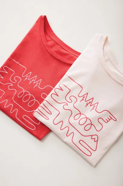  Iqoniq Yala ženska lagana majica od recikliranog pamuka - iqoniq luscious red