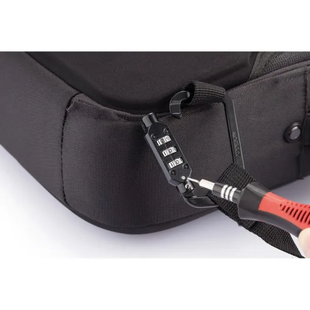  Bobby Bizz, anti-theft backpack for laptop 15,6" and tablet 10" black