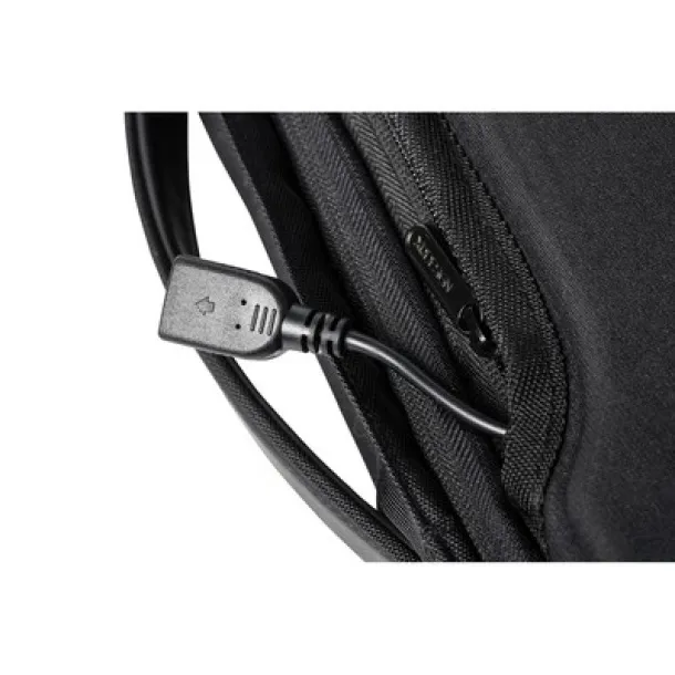  Bobby Bizz, anti-theft backpack for laptop 15,6" and tablet 10" black