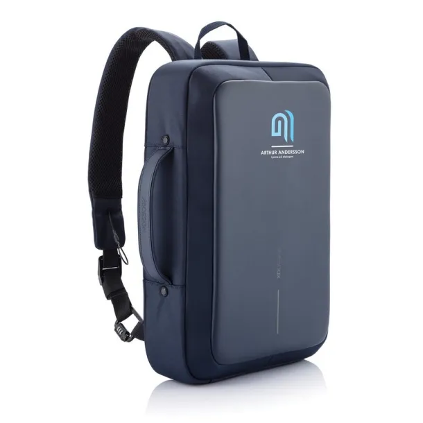  Bobby Bizz, anti-theft backpack for laptop 15,6" and tablet 10" blue