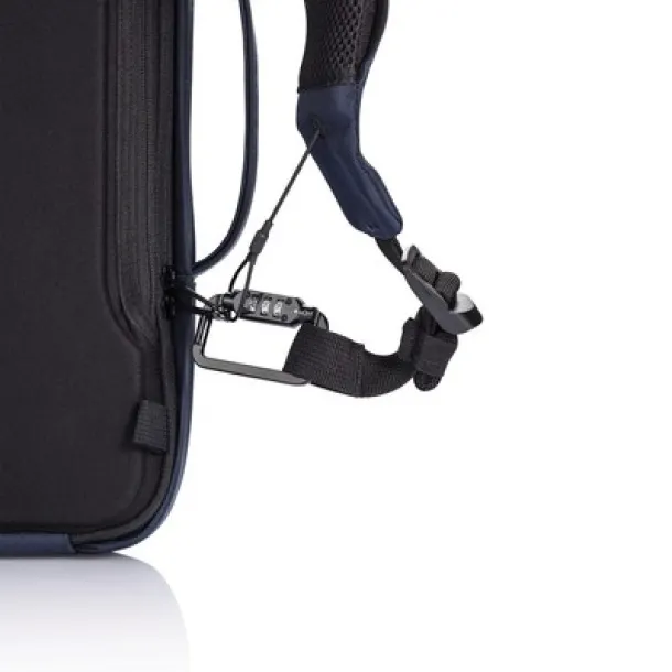  Bobby Bizz, anti-theft backpack for laptop 15,6" and tablet 10" blue
