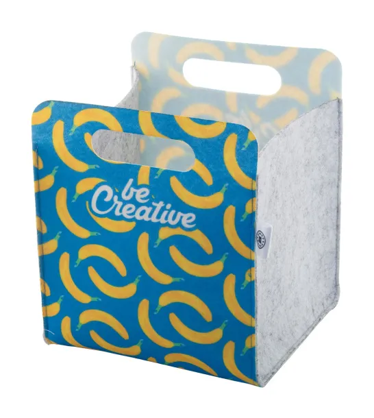 CreaFelt Desk L custom desk organizer White Grey