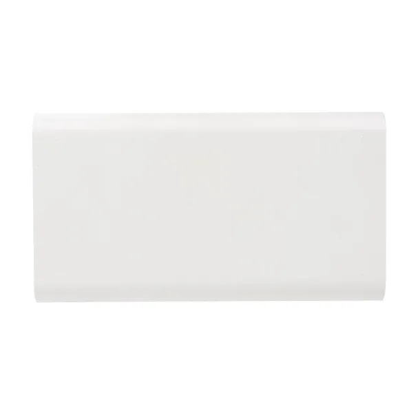  8.000 mAh wireless 5W powerbank with type C White