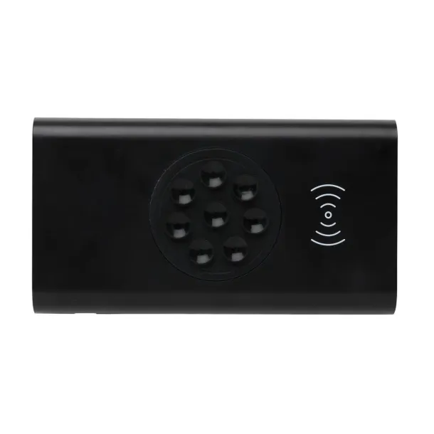  8.000 mAh wireless 5W powerbank with type C Black