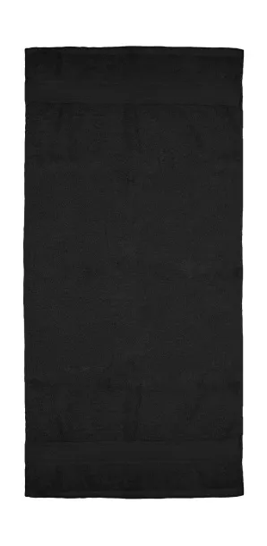  Rhine Hand Towel 50x100 cm - SG Accessories - TOWELS (Ex JASSZ Towels) Black