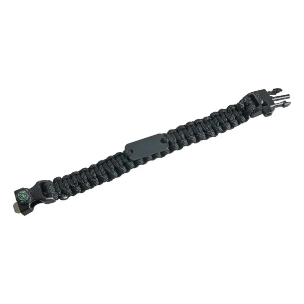 WILL SURVIVE bracelet Black