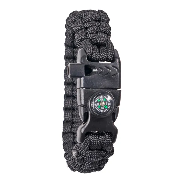 WILL SURVIVE bracelet Black