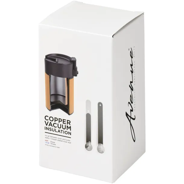Arca termo čaša od bambusa, 200 ml Solid black
