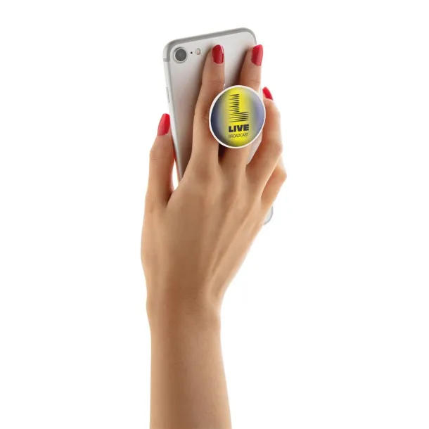  Stick 'n Hold phone stand White