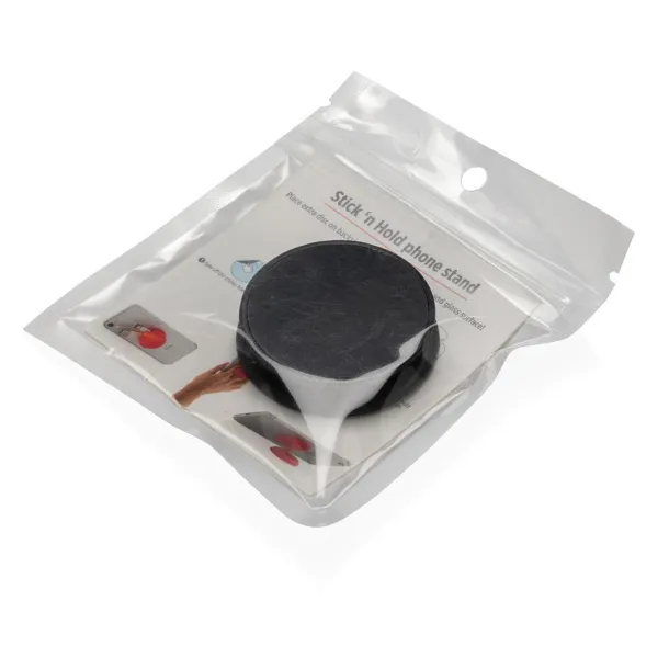  Stick 'n Hold phone stand Black