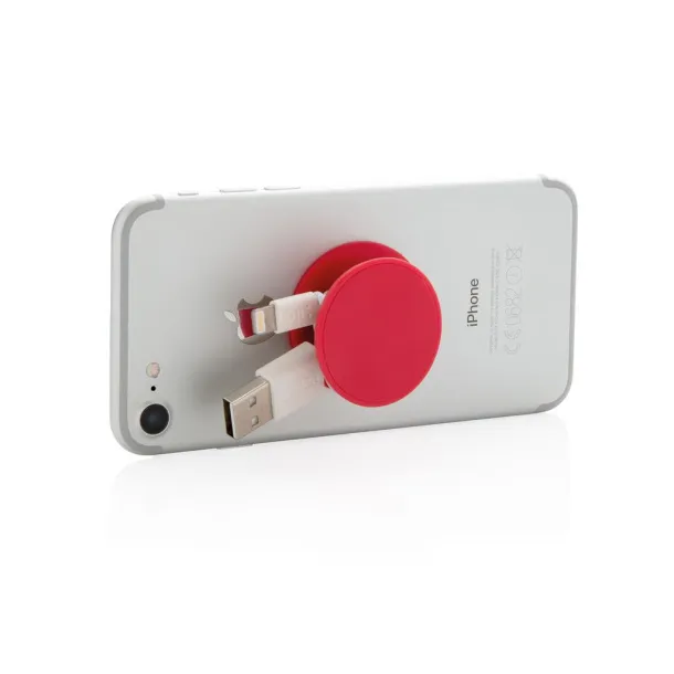  Stick 'n Hold phone stand Red