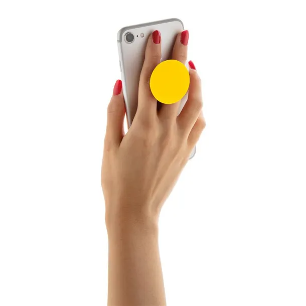  Stick 'n Hold phone stand Yellow