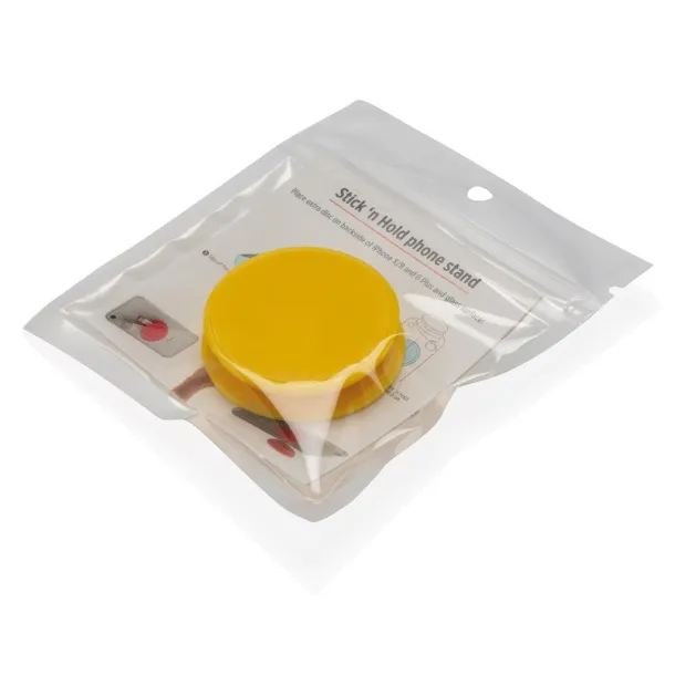  Stick 'n Hold phone stand Yellow