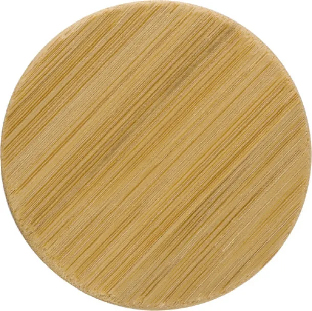 Jeremiah Bamboo pocket mirror brown