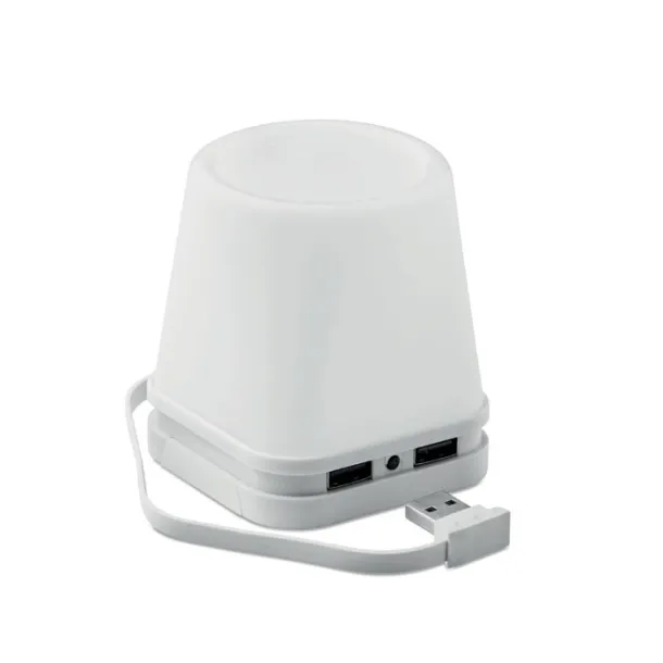 FUJI USB razdjeljivač / držač olovaka Bijela