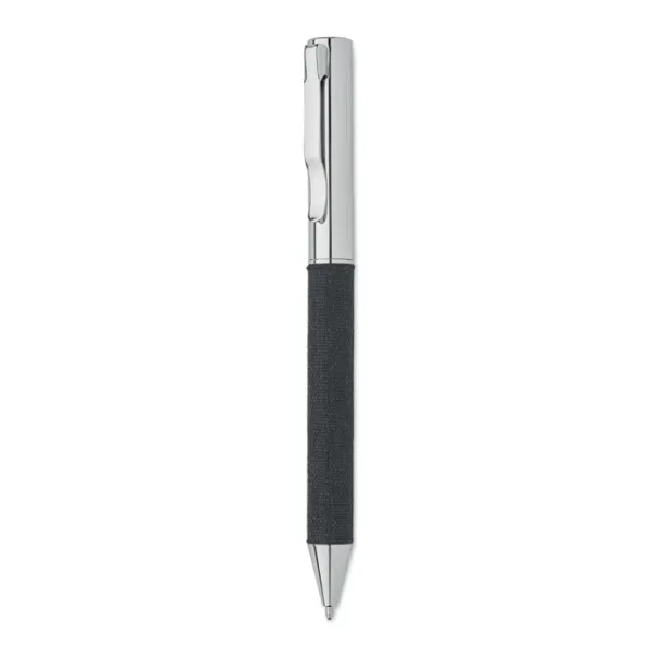 SCRIBI Metal twist ball pen in box Black