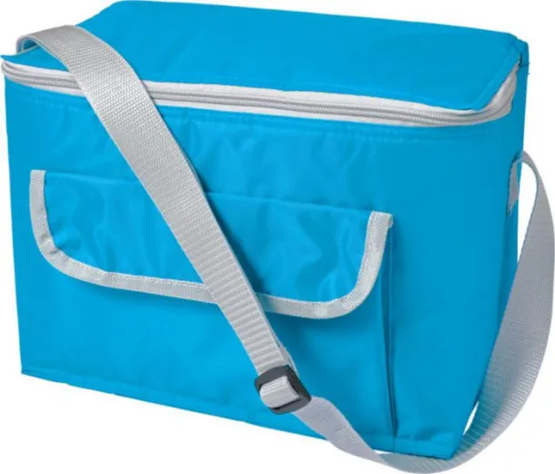  Polyester (420D) cooler bag Nikki light blue