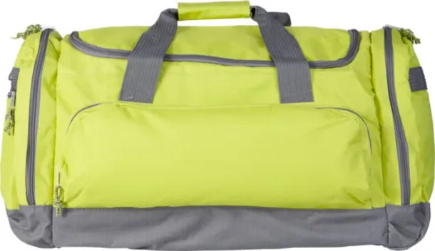  LORENZO sportska torba od poliestera lime