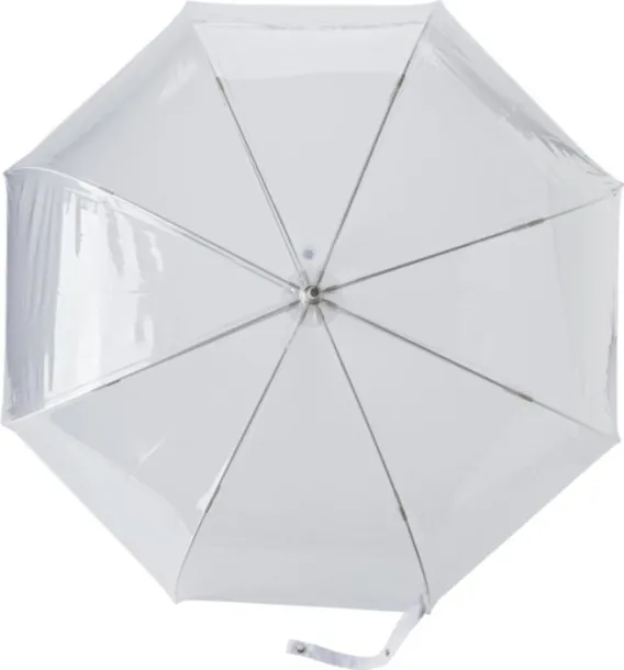  PVC umbrella Mahira white