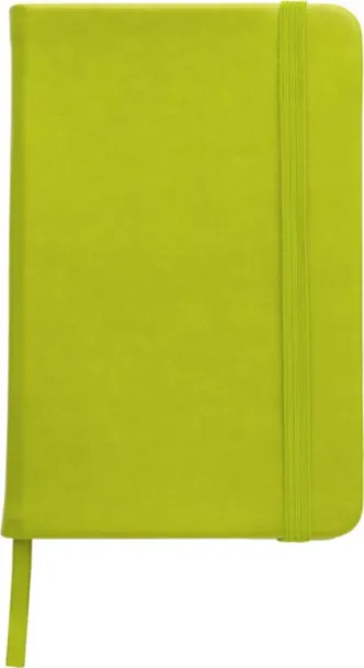 Eva PU notebook A5 light green