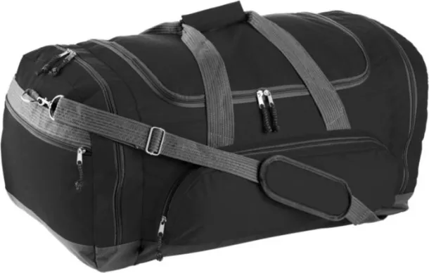  LORENZO Polyester (600D) sports bag black