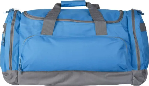  LORENZO Polyester (600D) sports bag light blue