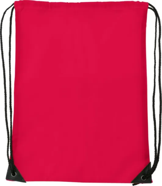 Steffi Polyester (210D) drawstring backpack red