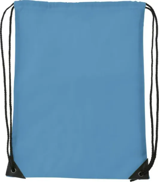 Steffi Polyester (210D) drawstring backpack light blue