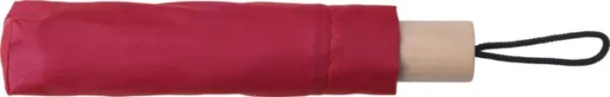  rPET 190T umbrella Brooklyn red