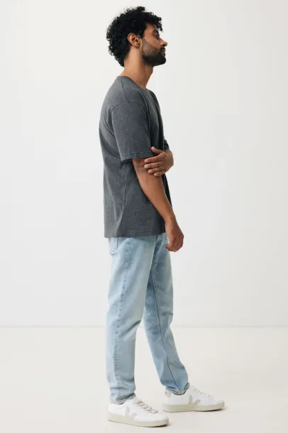 Iqoniq Teide unisex majica kratkih rukava od recikliranog pamuka - iqoniq heather anthracite