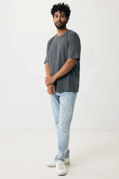 Iqoniq Teide recycled cotton t-shirt - iqoniq heather anthracite