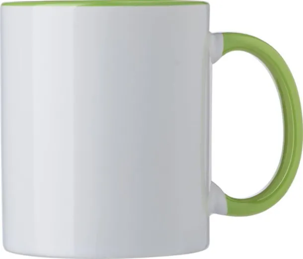  Keramička šalica Blair, 300 ml light green