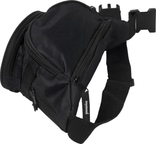 Amari Polyester (600D) waist bag black